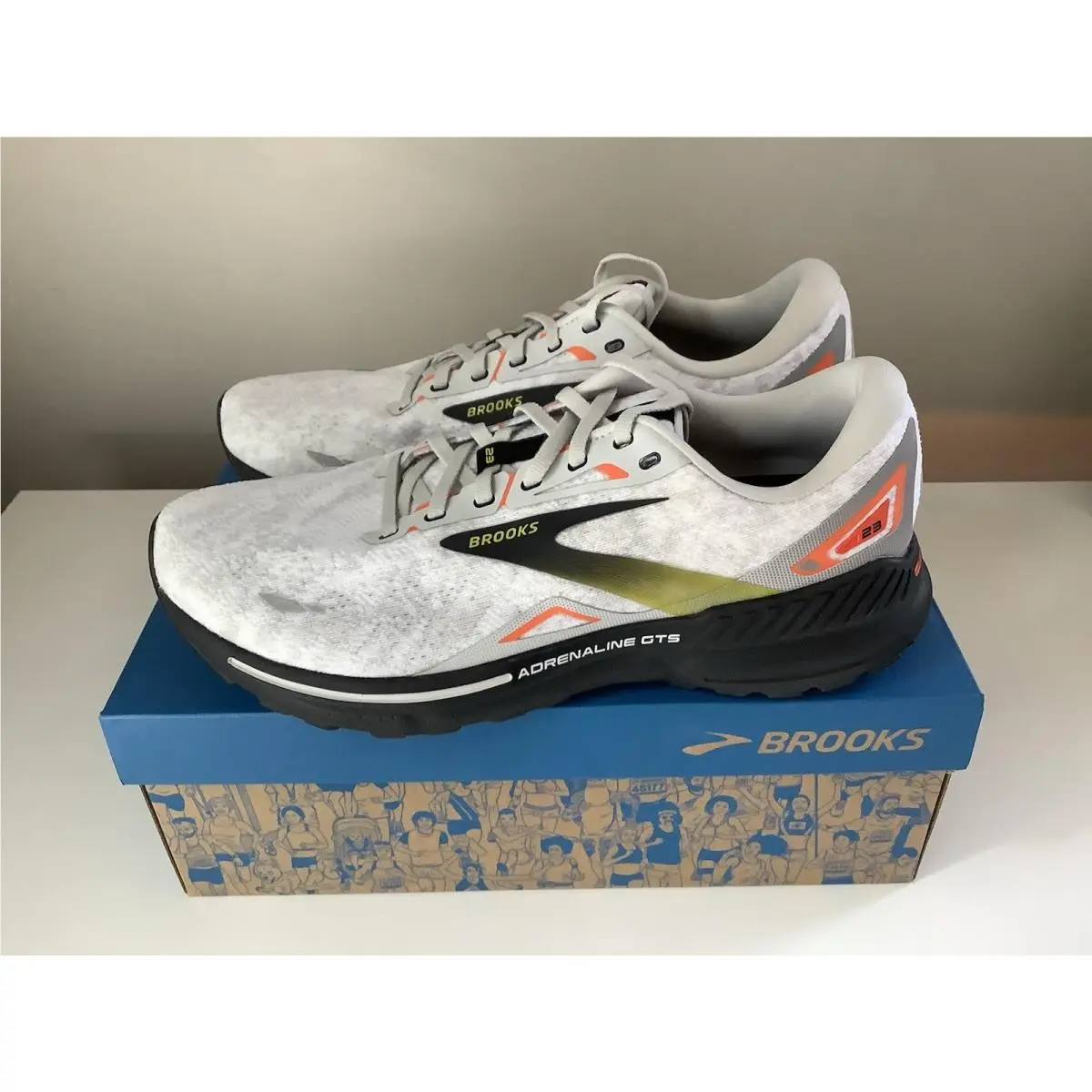 Brooks Adrenaline Gts 23 Men’s Running Shoes - Multicolor - Sz 12.5