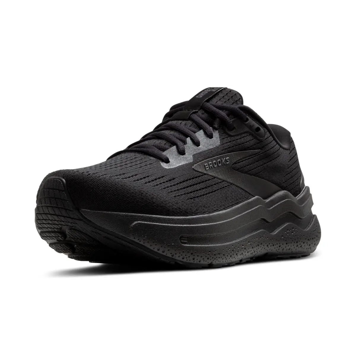 Brooks Women’s Ghost Max 2 Neutral Running Walking Shoe - 6.5 - Black/Black/Ebony