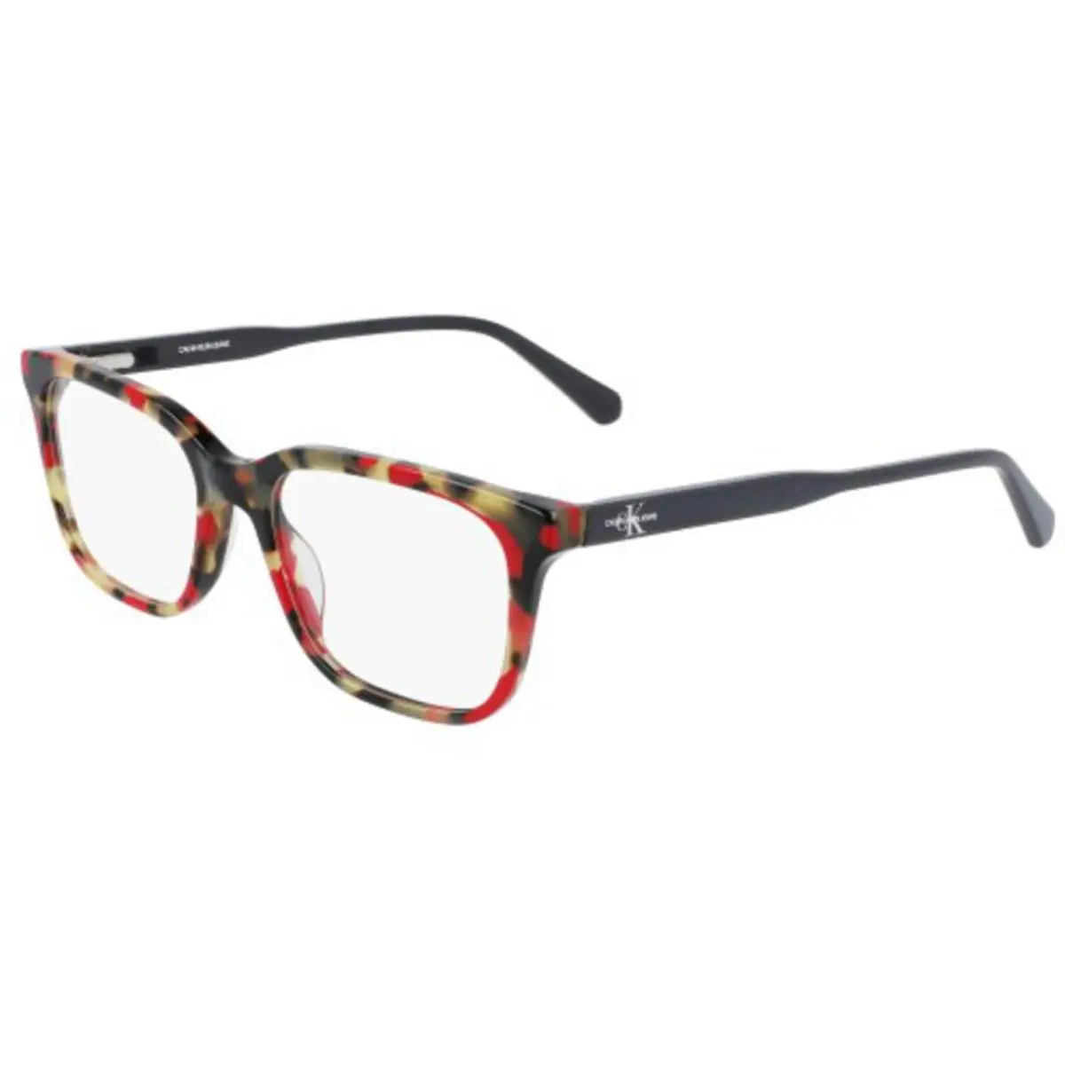 Jeans Ckj 21606 Charcoal Tortoise 022 Size 53 Eyeglasses by Calvin Klein
