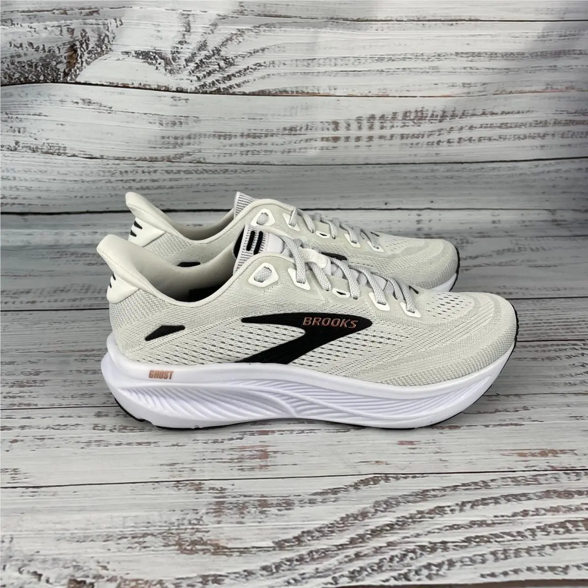 Brooks shoes - Brooks Ghost - Ghost - White (UPC: 195394872545) 3
