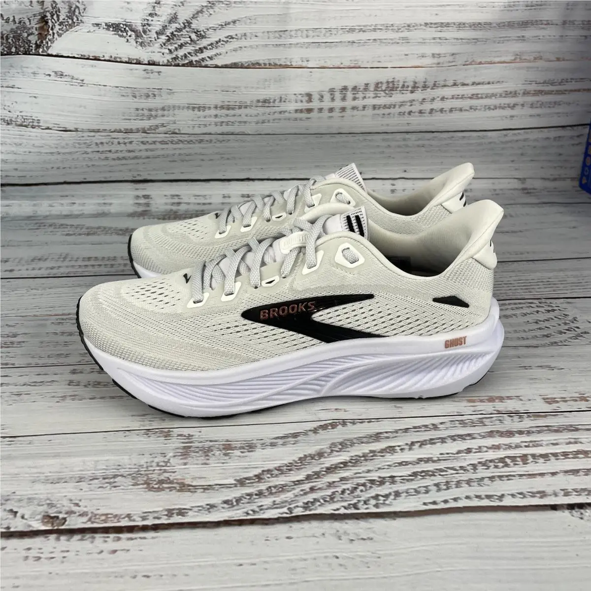 Brooks shoes - Brooks Ghost - Ghost - White (UPC: 195394872545) 5