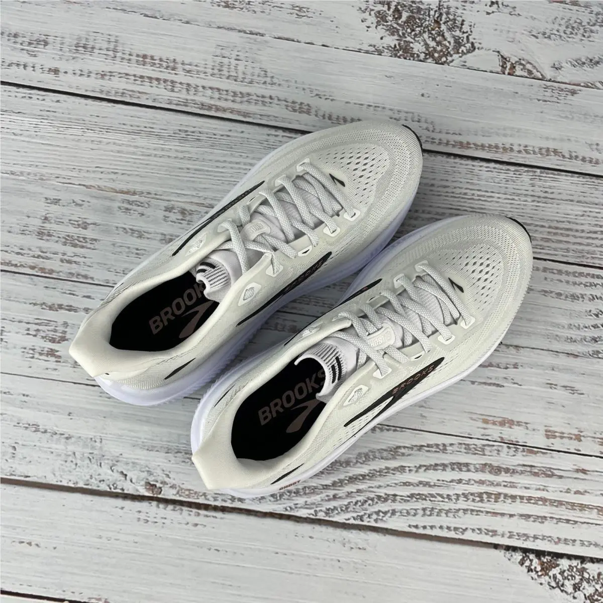 Brooks shoes - Brooks Ghost - Ghost - White (UPC: 195394872545) 6