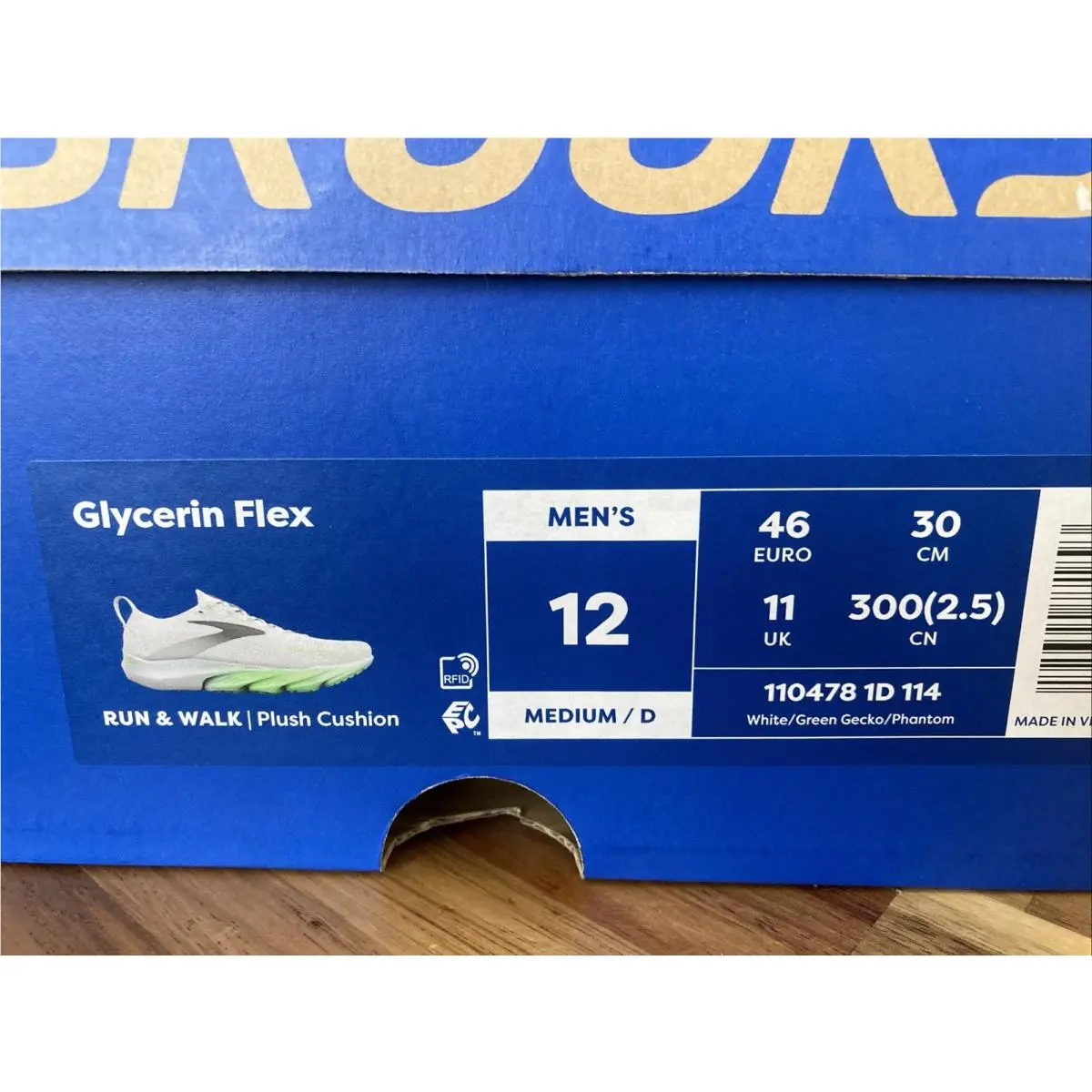 Brooks shoes - Brooks Glycerin Flex - Glycerin Flex - 110478 - White (UPC: 195394771893) 7