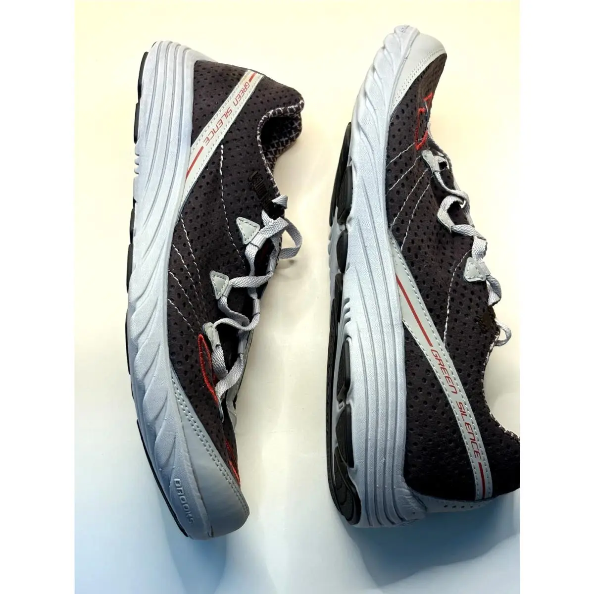 Brooks shoes - Brooks Green Silence - Green Silence - Gray 2