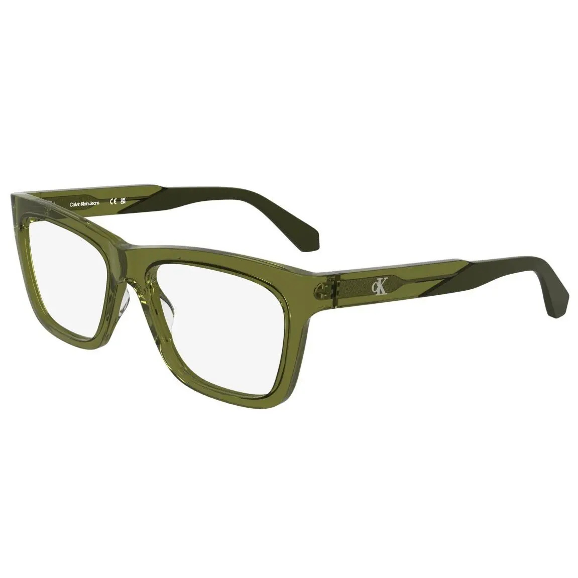 Jeans CKJ25615 309 Crystal Khaki Eyeglasses 55/17/140 by Calvin Klein