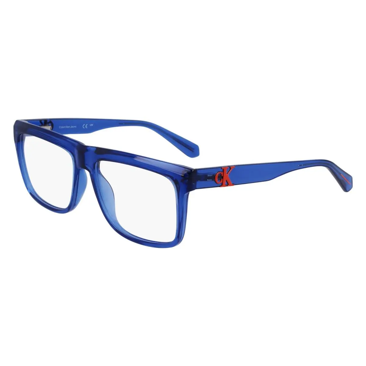 Calvin Klein Jeans Ckj 23645 Blue 400 Size 56 Eyeglasses