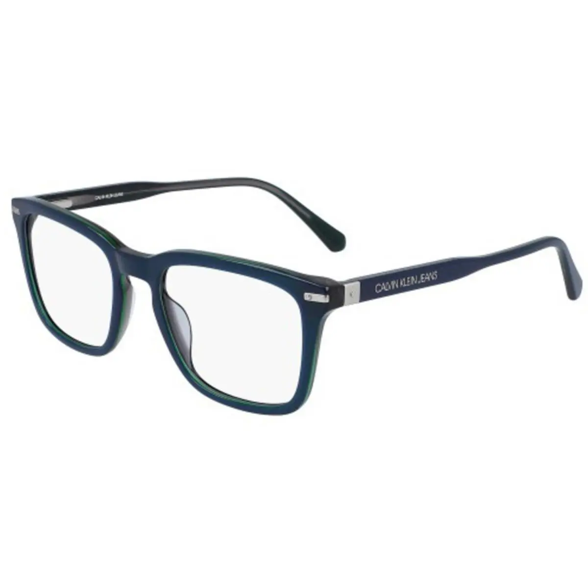 Calvin Klein Jeans Ckj 20512 Navy/crystal Smoke 414 Size 53 Eyeglasses