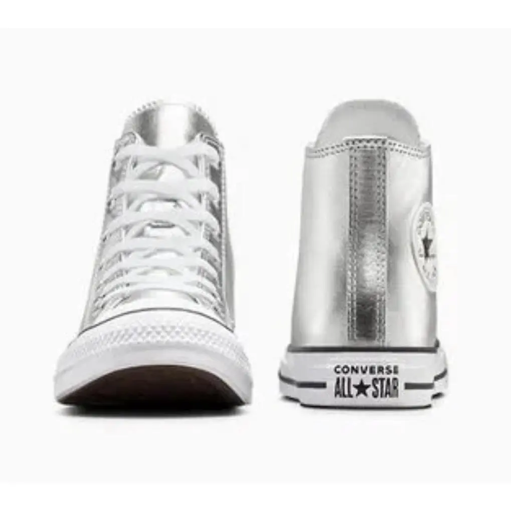 Converse shoes - Converse Chuck Taylor All Star High Top - A14875C - Silver 2
