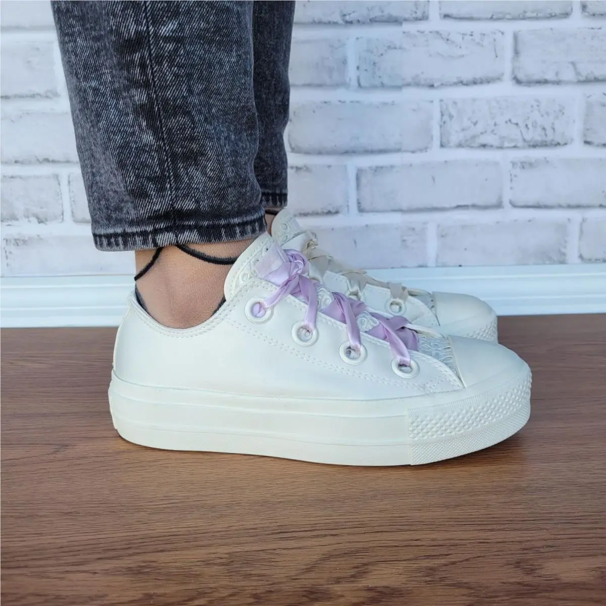 Converse shoes - Ctas Lift OX Low - Ctas Lift Low - A10301c - Beige (UPC: 194434949919) 11