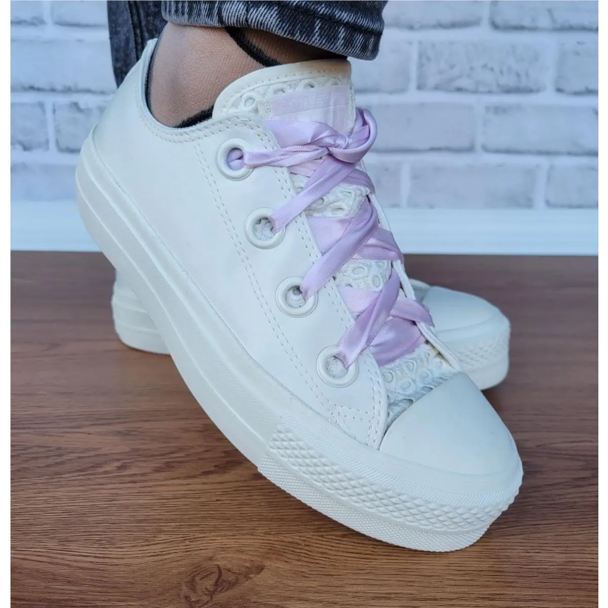 Converse shoes - Ctas Lift OX Low - Ctas Lift Low - A10301c - Beige (UPC: 194434949919) 0