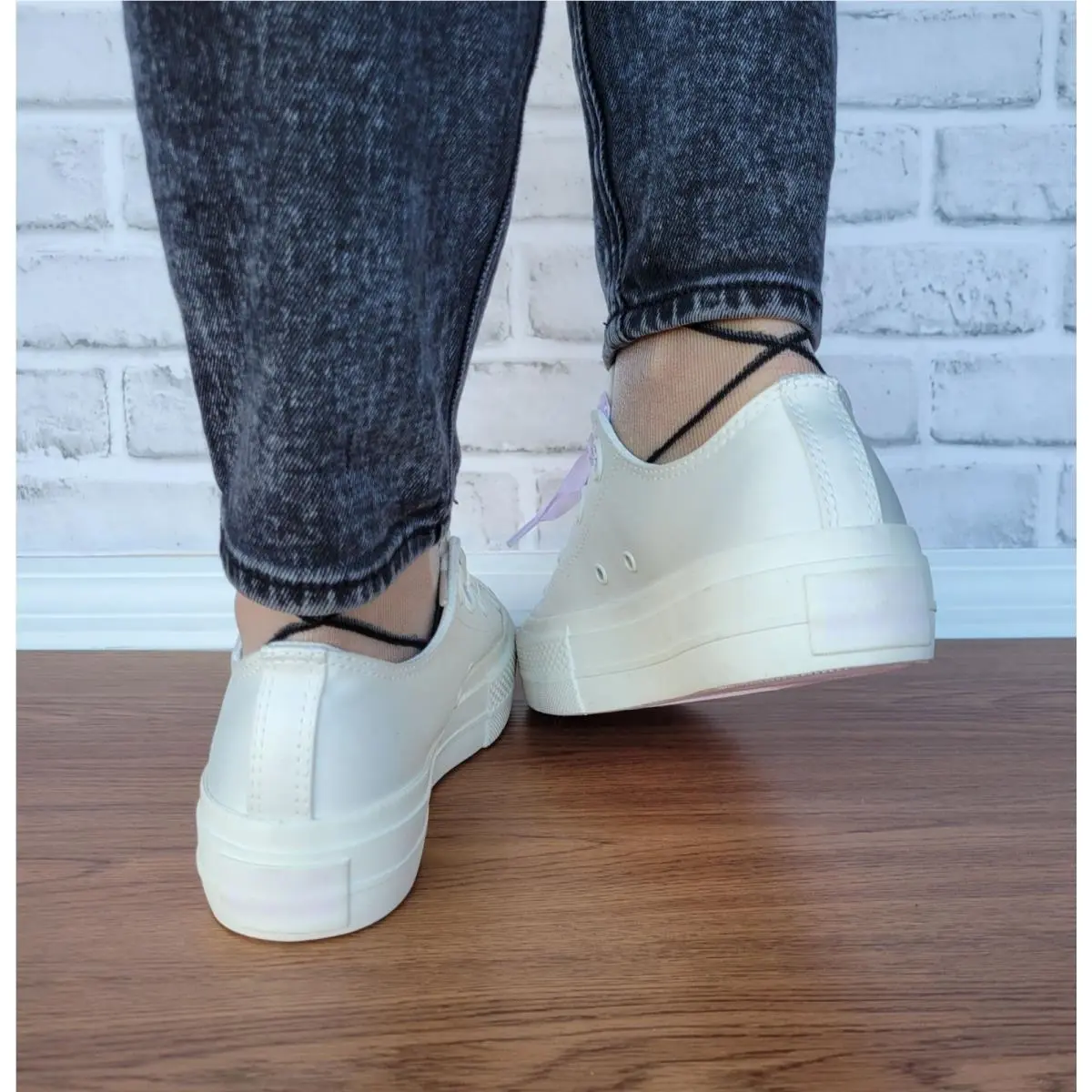 Converse shoes - Ctas Lift OX Low - Ctas Lift Low - A10301c - Beige (UPC: 194434949919) 2
