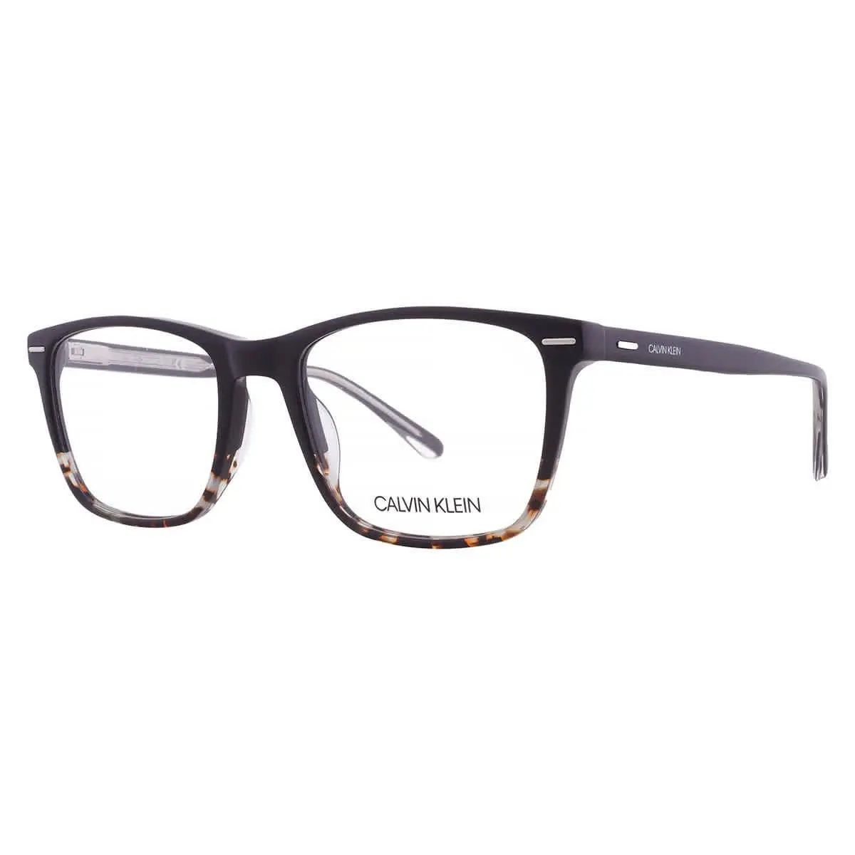 Calvin Klein Demo Square Men`s Eyeglasses CK21502 011 53 CK21502 011 53
