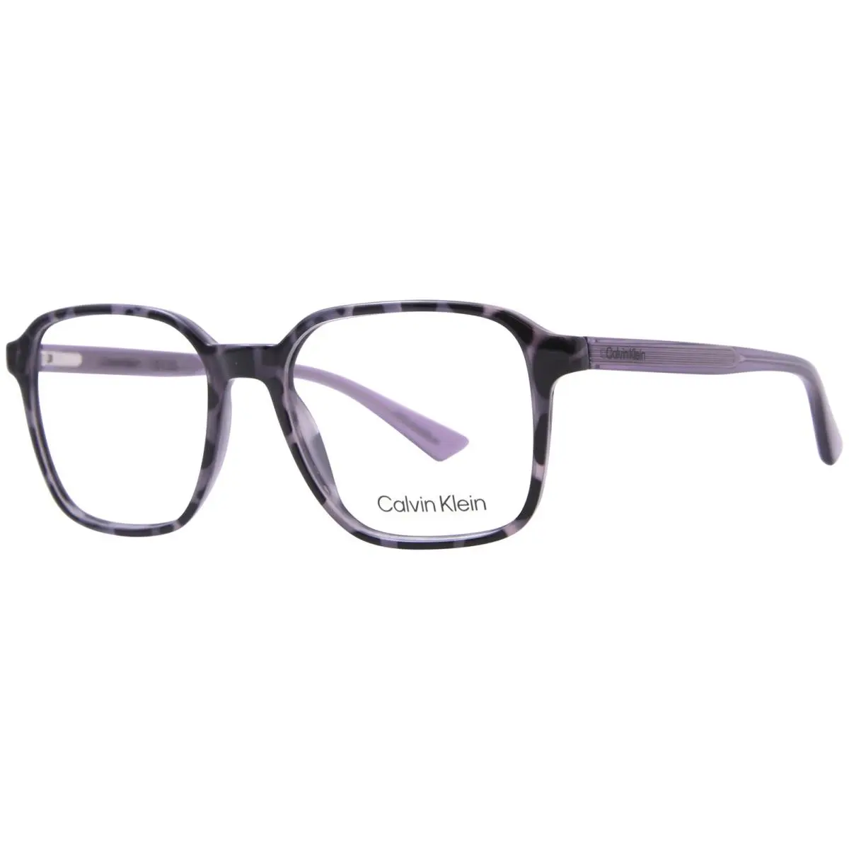 Calvin Klein CK23524 528 Eyeglasses Violet Havana Full Rim Square Shape 52mm