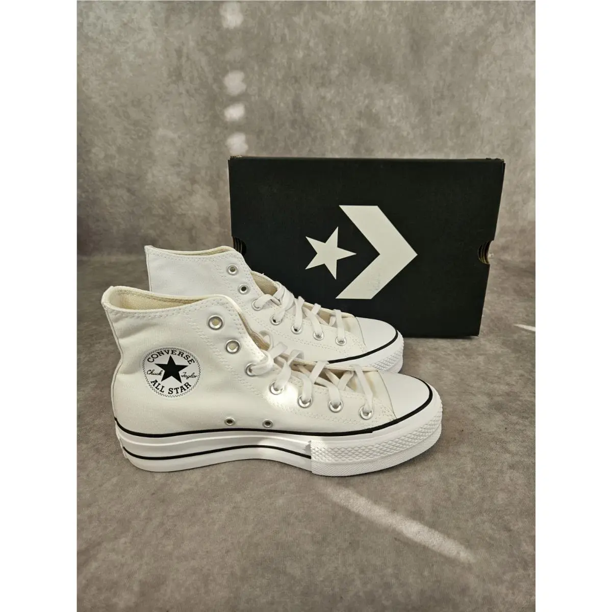 Converse shoes - 560846F 102 - White/Black/White 0