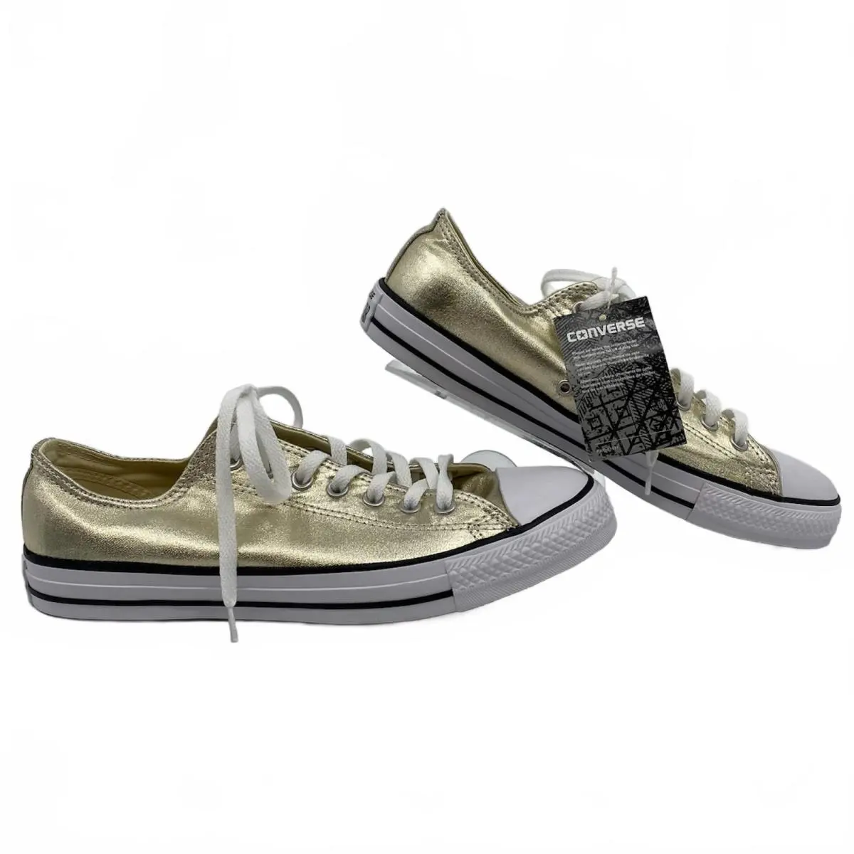 Converse Gold Low Top Sneakers Women’s US 11.5