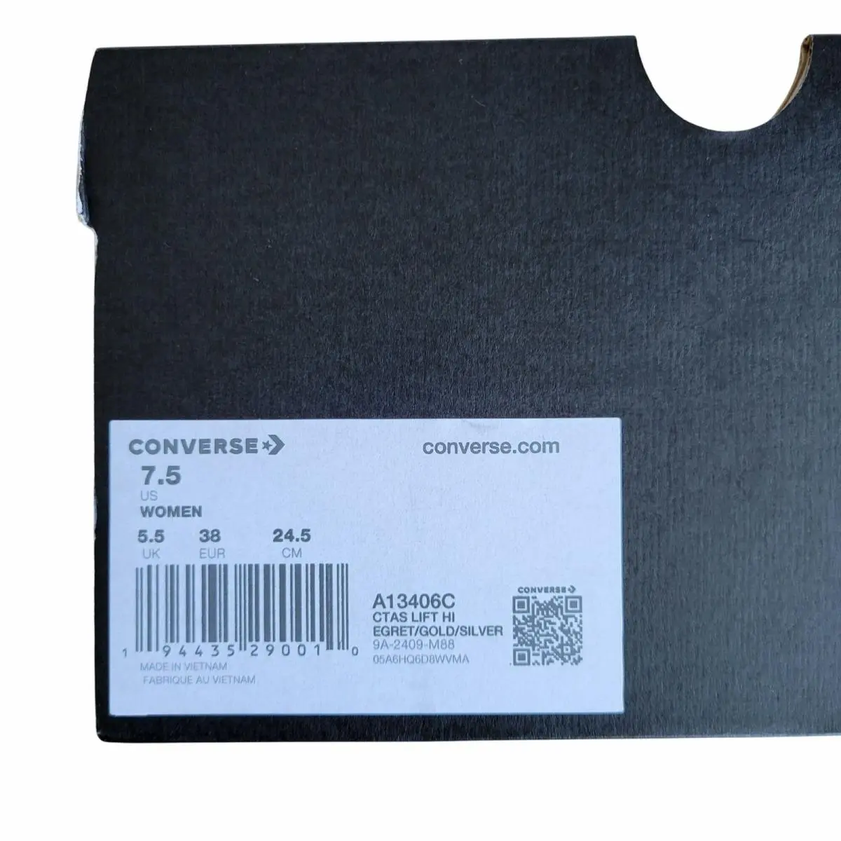 Converse shoes - Chuck Taylor - Chuck Taylor - A13406C - Egret (UPC: 194435290010) 6