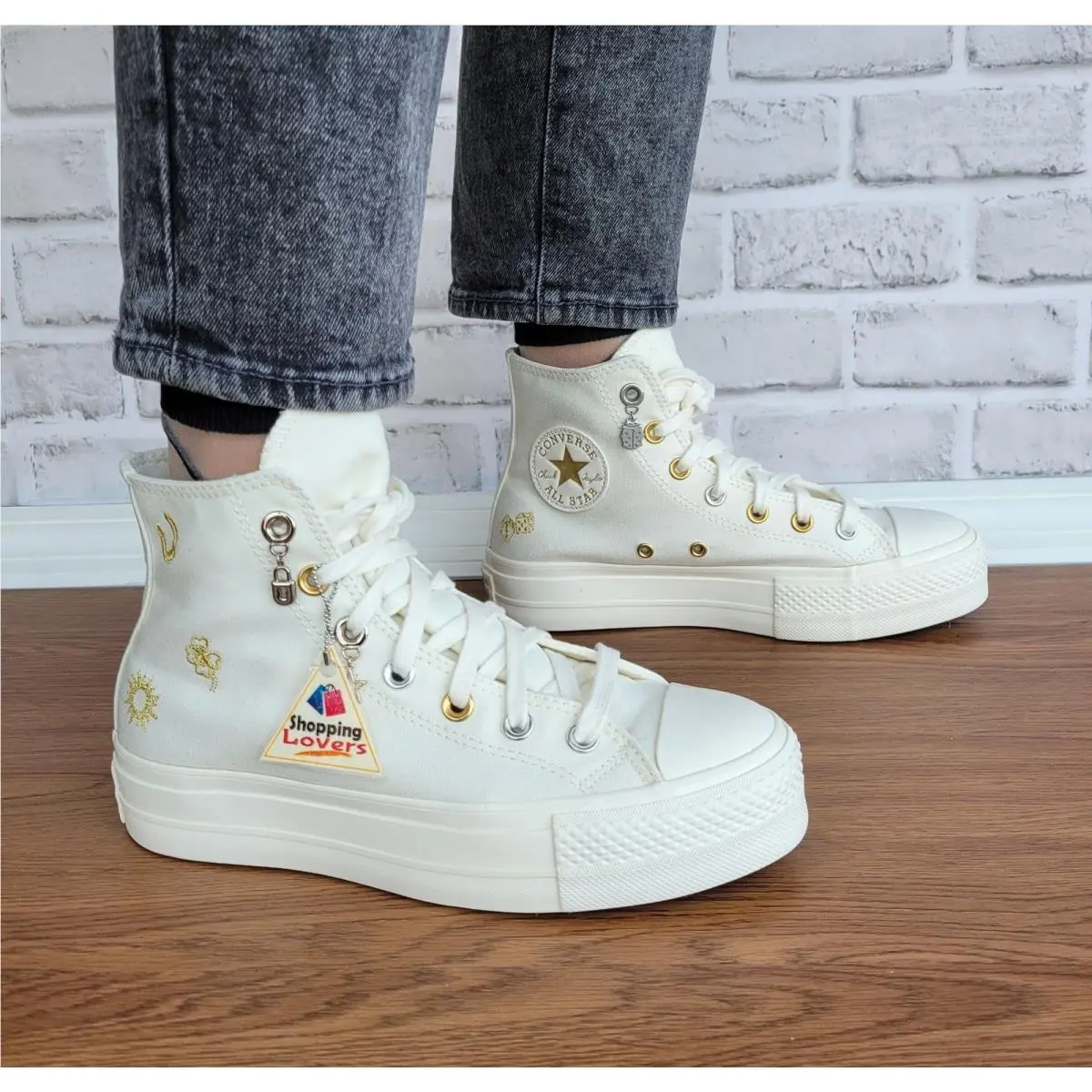 Converse shoes - Chuck Taylor - Chuck Taylor - A13406C - Egret (UPC: 194435290010) 10