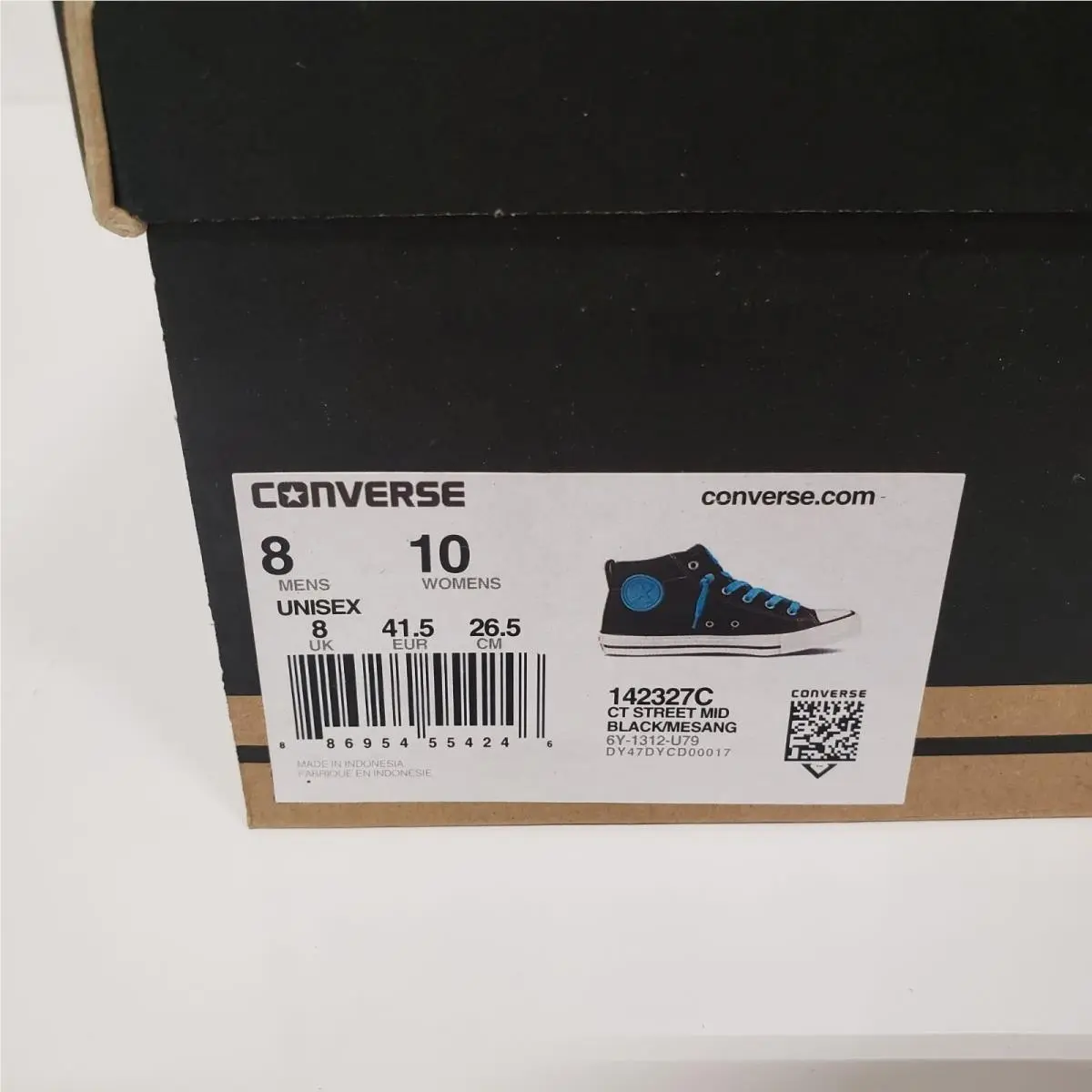 Converse shoes - Converse Chuck Taylor All Star Street Mid - Black (UPC: 0886954554246) 0