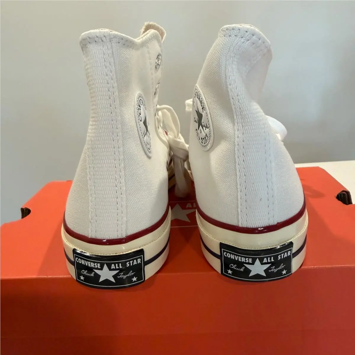 Converse shoes - Converse Chuck 70 Hi High Top White Garnet Egret 162056C - White 1