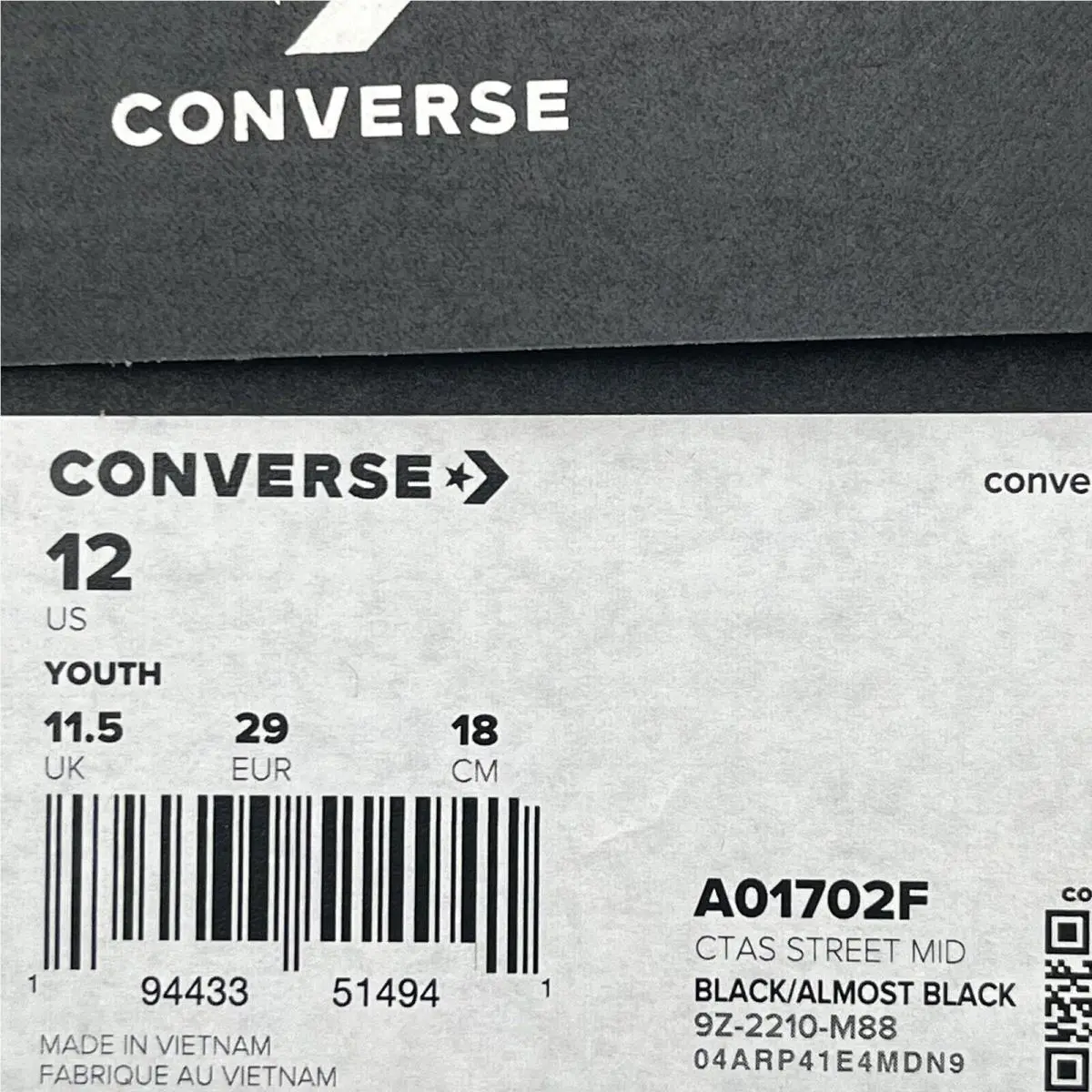 Converse shoes - Converse Chuck Taylor All Star - Black (UPC: 194433514941) 7