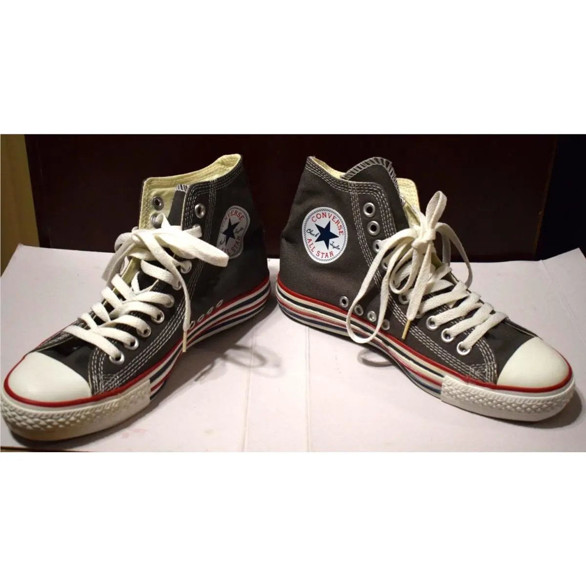 Converse All Star Chuck Taylor Hi-top Canvas Shoes Unisex Wmn 8 Men 6 Taupe