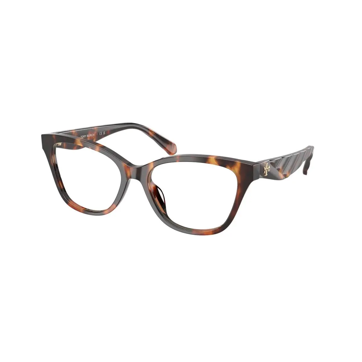 Tory Burch TY2170U 2066 Contrast Tortoise Demo Lens 51 mm Women`s Eyeglasses