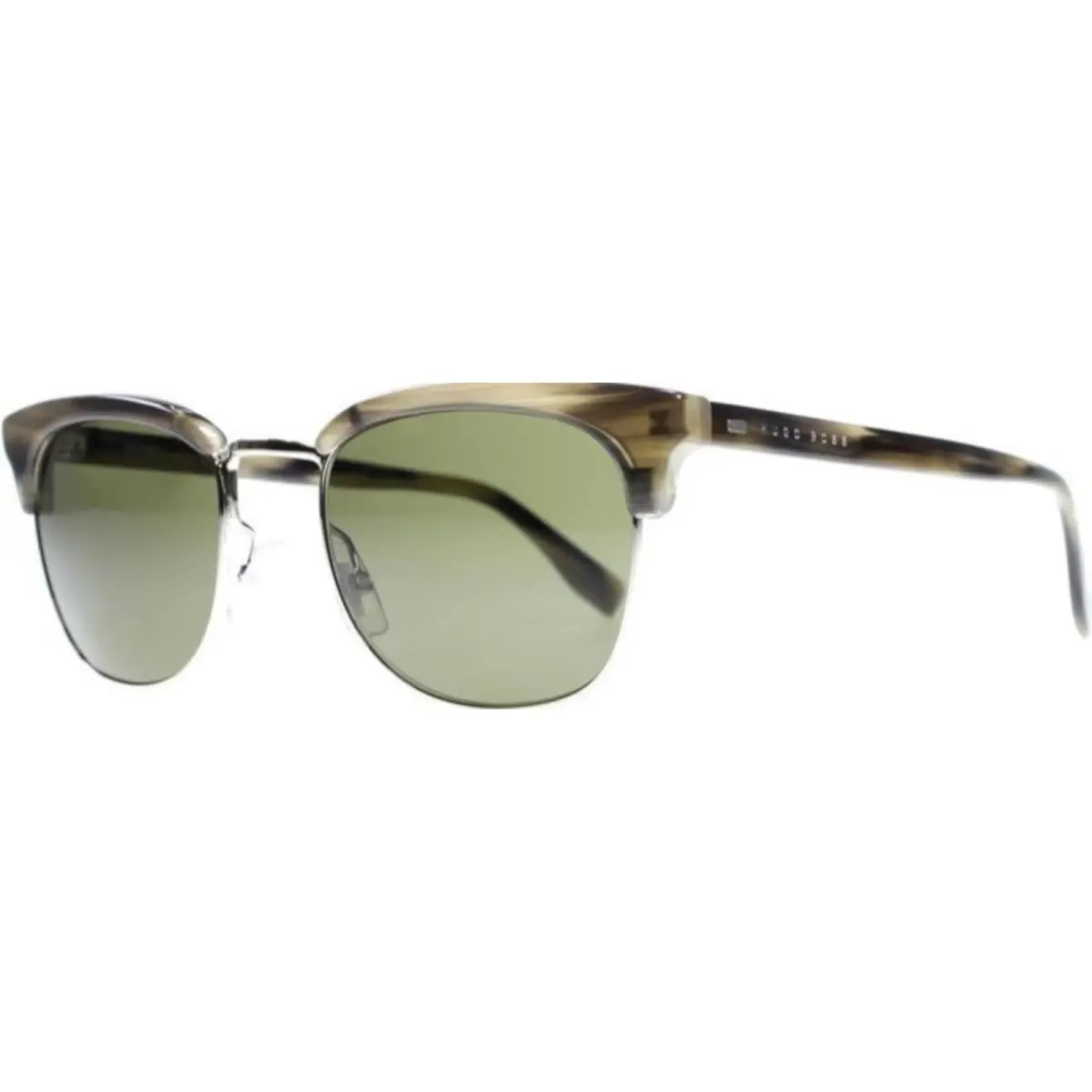 Hugo Boss Adult 0667/S Palladium Dark Horn/brown One Size Sunglasses