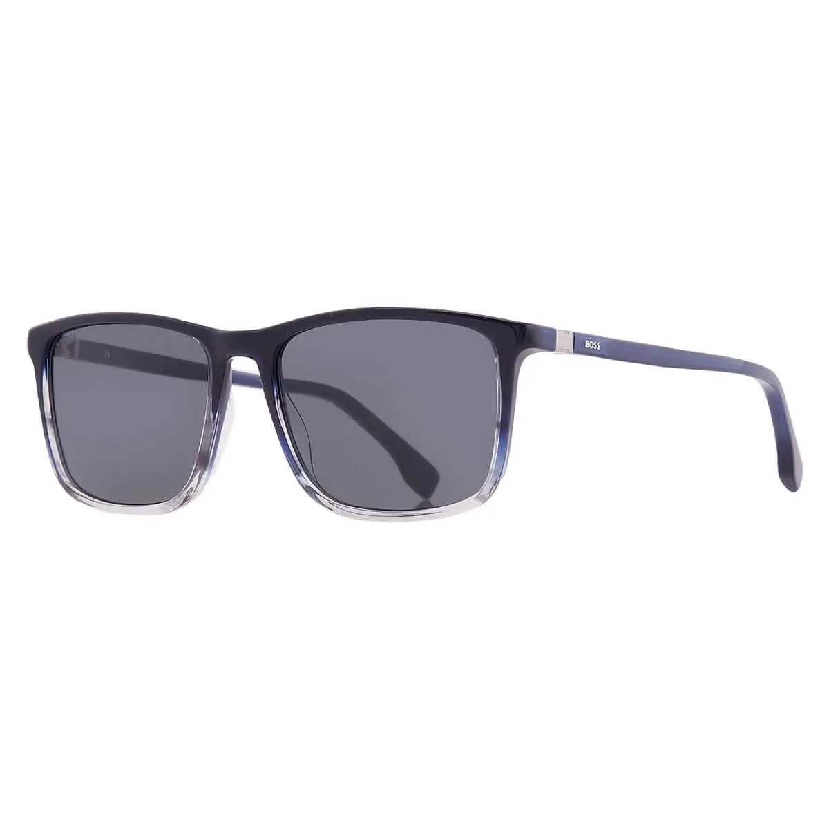 Hugo Boss Grey Square Men`s Sunglasses Boss 1434/S 0HVE/IR 56 Boss 1434/S