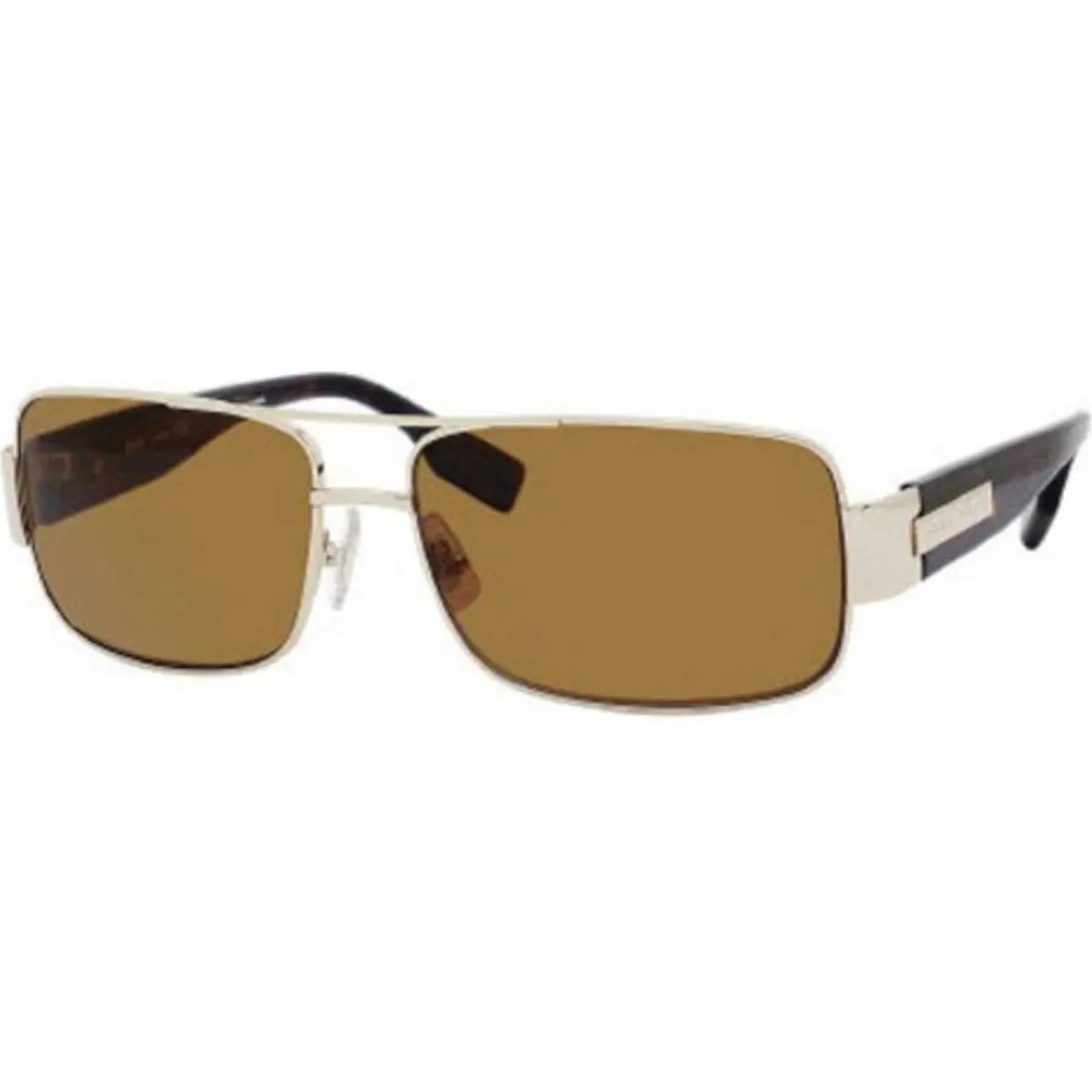 Hugo Boss Adult 0394/P/S S Polarized Light Gold-dark Havana/brown OS Sunglasses