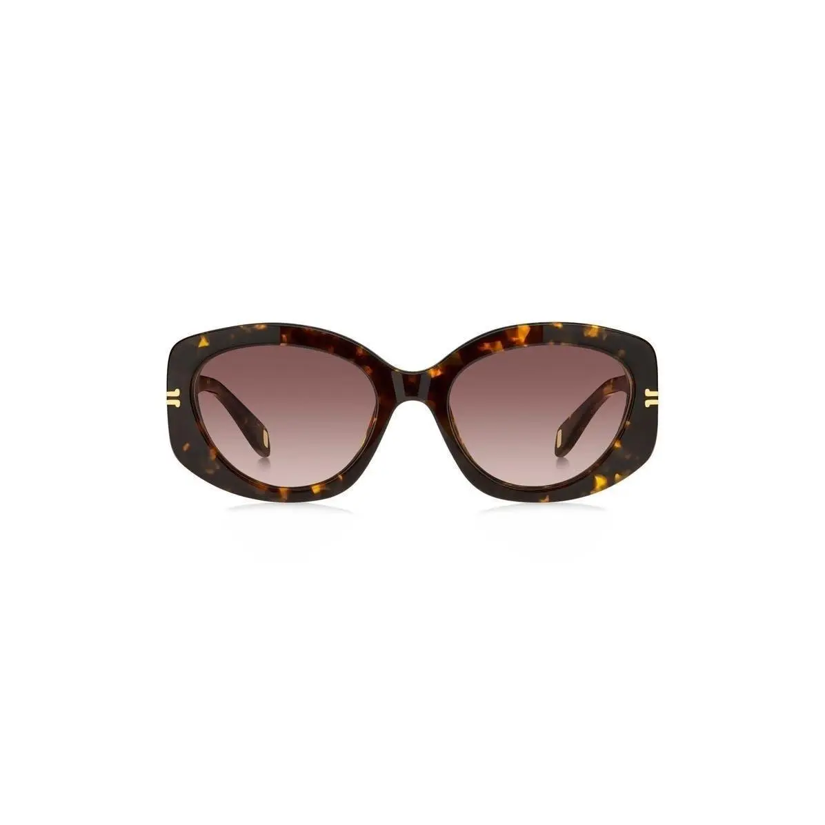 Marc Jacobs Women 56mm Gradient Rectangular Sunglasses Havana/ Bro