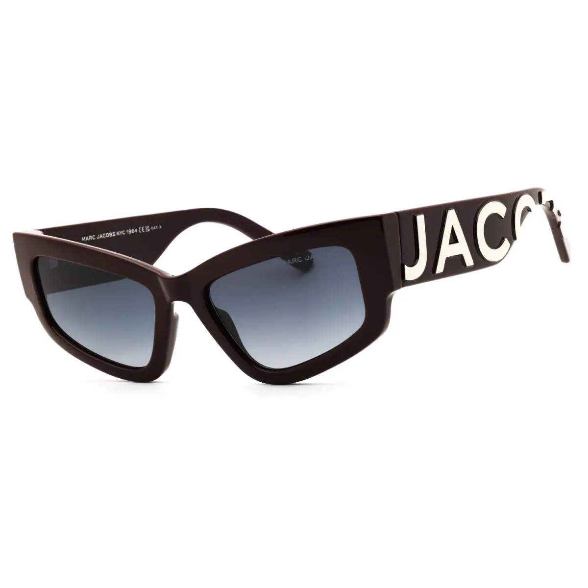 Marc Jacobs Marc 796/S 0R9S9O Burgundy/grey Gradient 55-19-145 Sunglasses