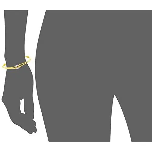 Marc Jacobs Safety Yellow Bolt Friendship Stretch Bracelet 3.0``