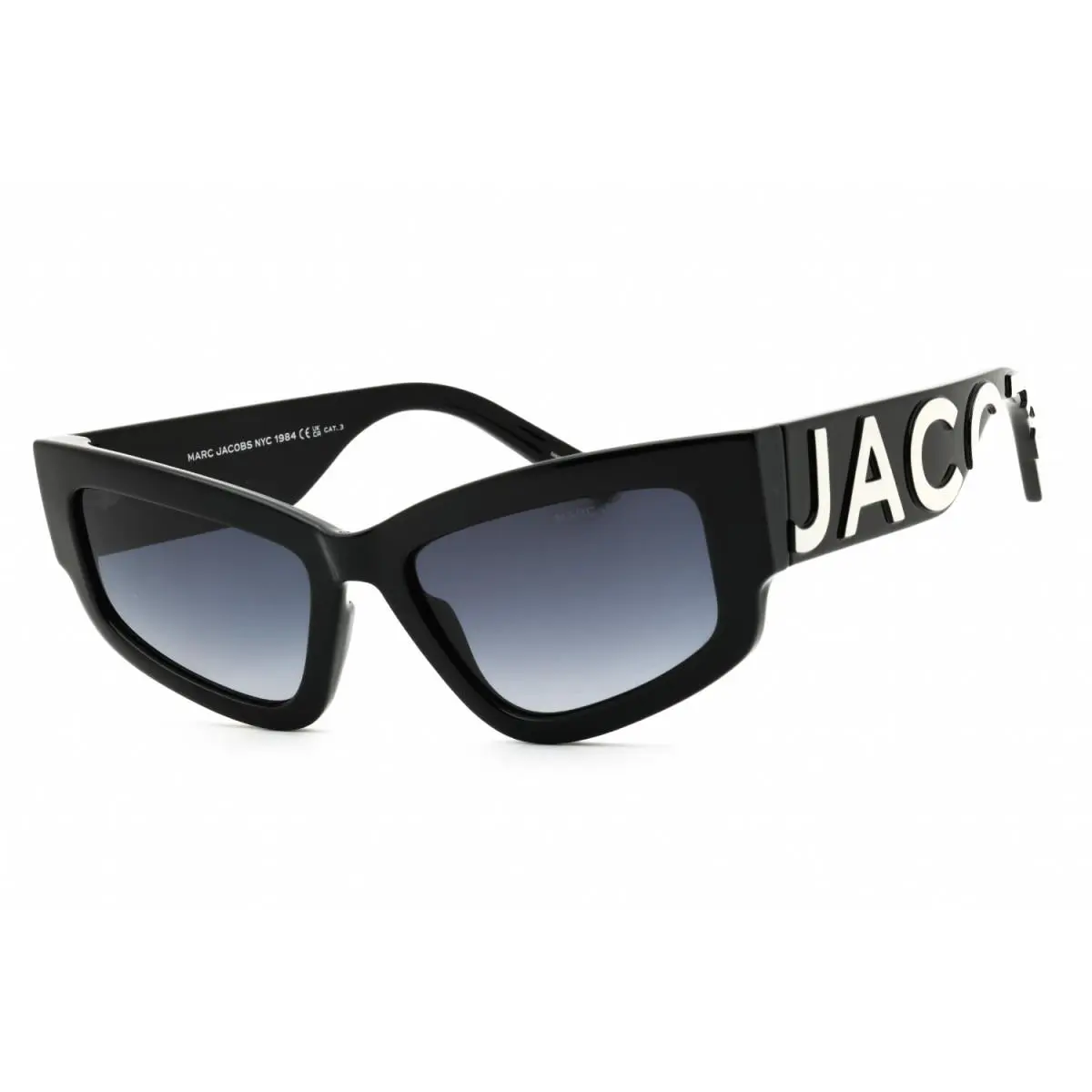 Marc Jacobs Marc 796/S 00WM 9O Black/dark Grey Gradient 55-19-145 Sunglasses
