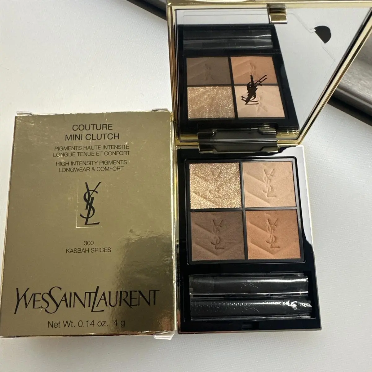Yves Saint Laurent Couture Mini Clutch Luxury Eyeshadow 0.14oz 300 Kasbah Spices