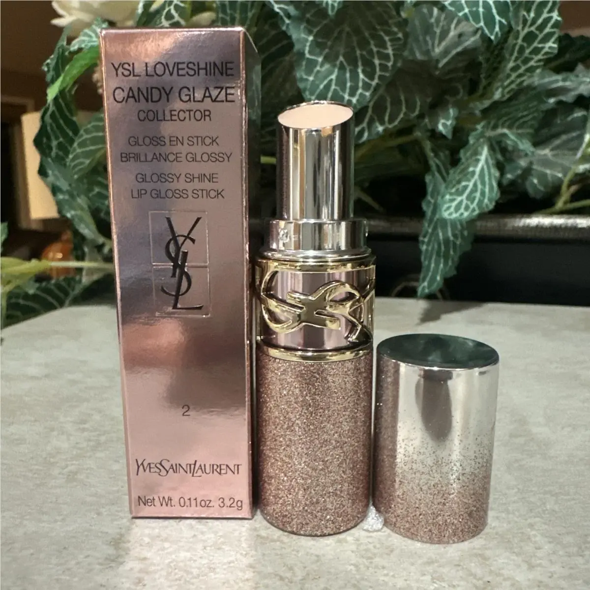 Yves Saint Laurent Ysl Candy Glow Lip Gloss Stick - 2 Healthy Glow Plumper - 2026 Limited Edition