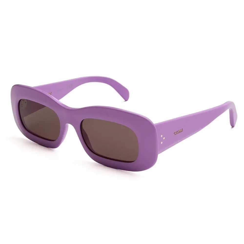 CL40294I 78A Purple Grey Sunglasses by Celine