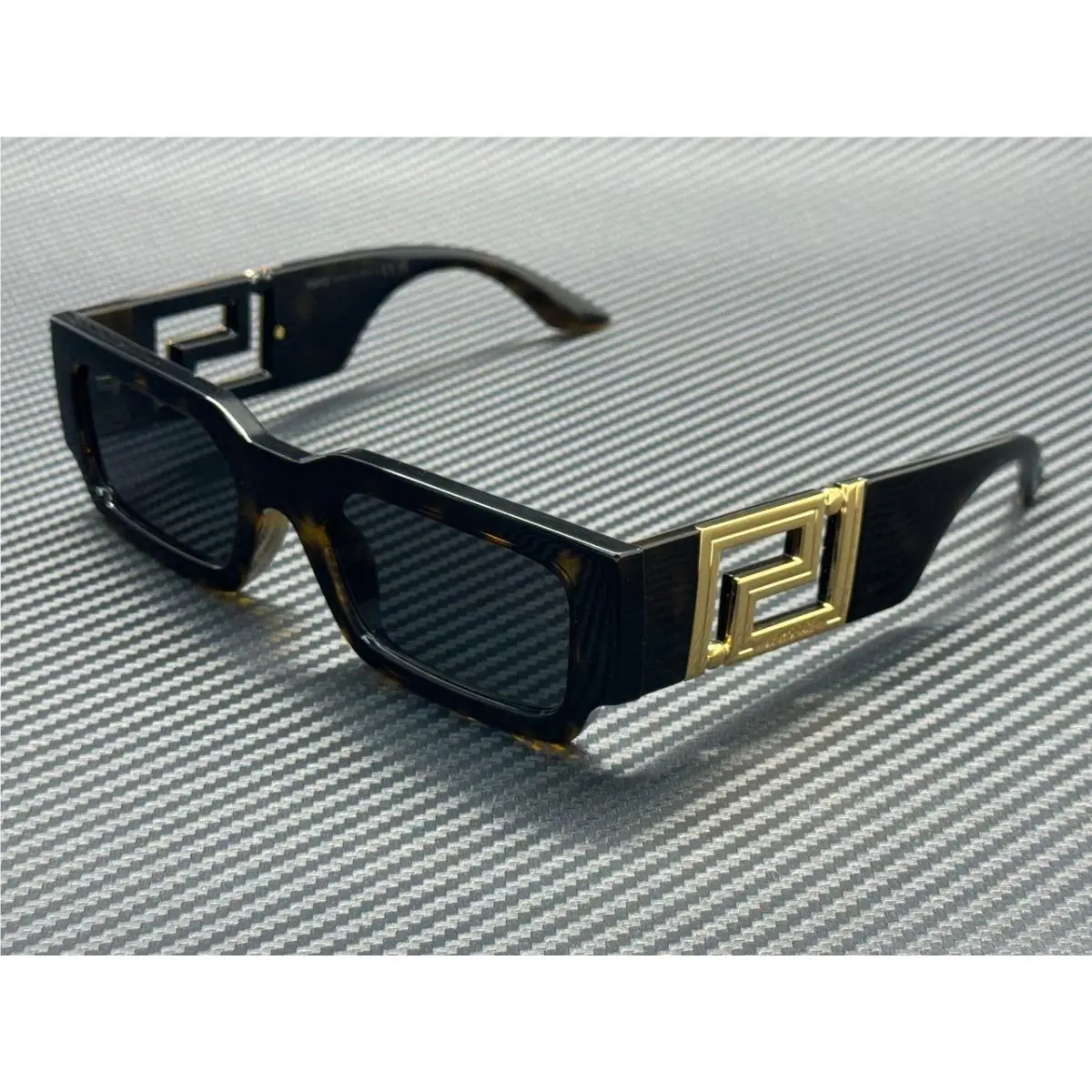 Versace VE4506U 108 87 Havana Dark Grey Men`s 54 mm Sunglasses