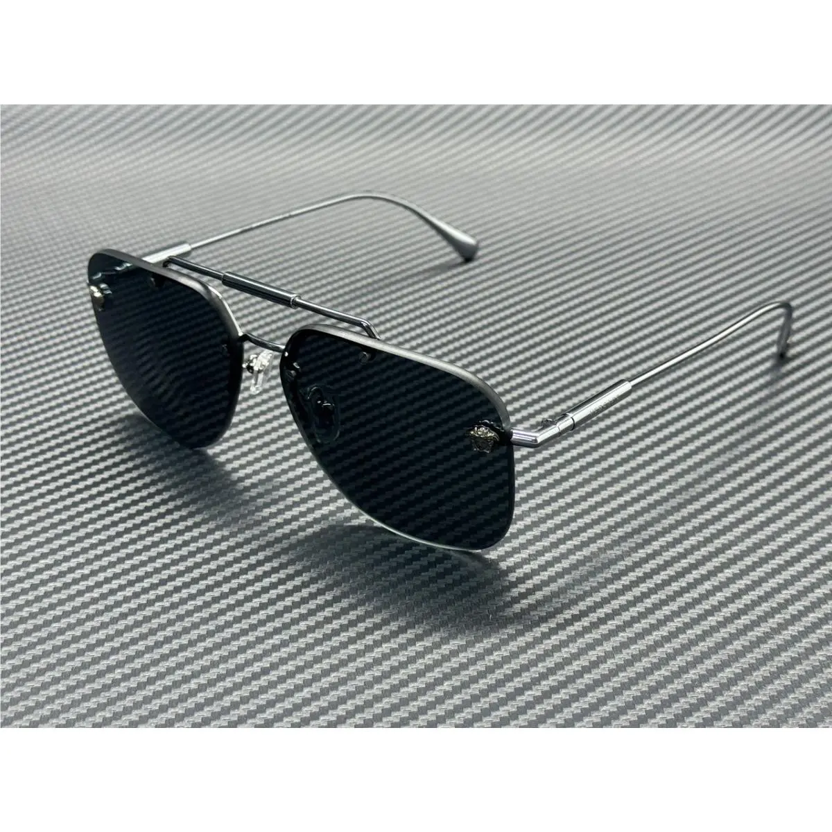 Versace VE2296 100187 Gunmetal Dark Grey Women`s 60 mm Sunglasses