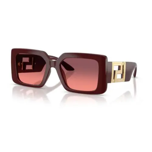 0VE4505U 538120 Burgundy/pink Gradient Violet 55mm Women`s Sunglasses by Versace