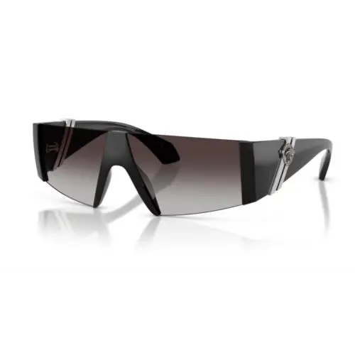 0VE4516 GB1/8G Black/grey Gradient Rectangle Rimless Women`s Sunglasses by Versace