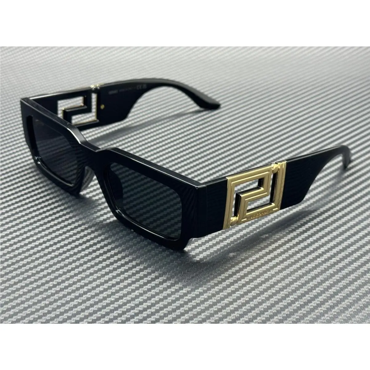 Versace VE4506U GB1 87 Black Dark Grey Men`s 54 mm Sunglasses