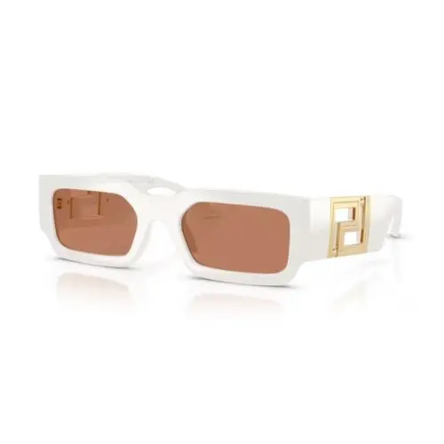 0VE4506U 554473 Talc/brown 54mm Men`s Sunglasses by Versace
