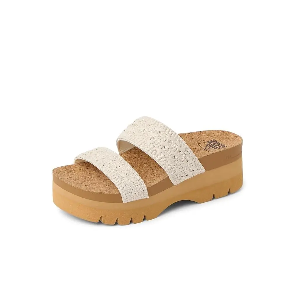 Reef Cushion Vista Higher Women`s Sandals Vintage Tan Textile - 11 Medium