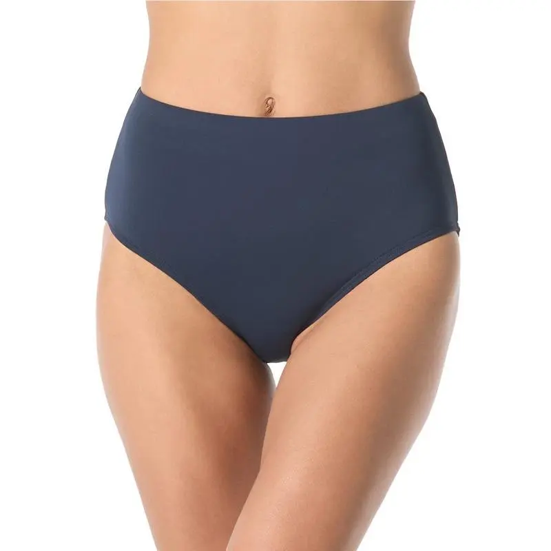 Coco Reef Women`s Contours High-waist Bikini Bottoms Twilight Large