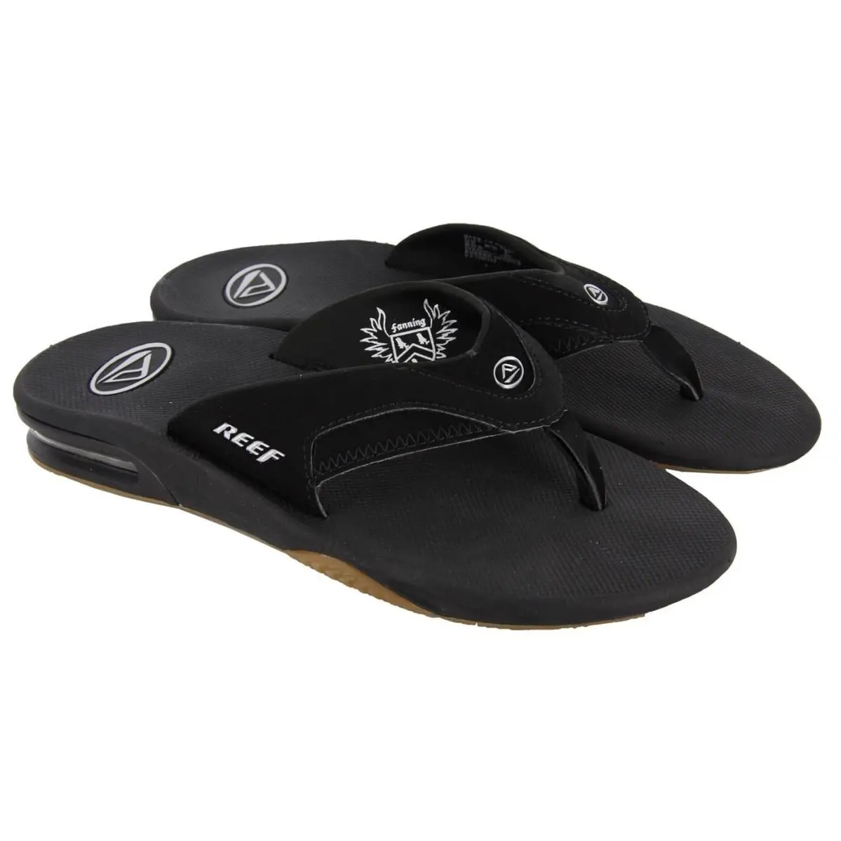 Reef shoes - Fanning - Fanning - Black/Silver (UPC: 881862642788) 2