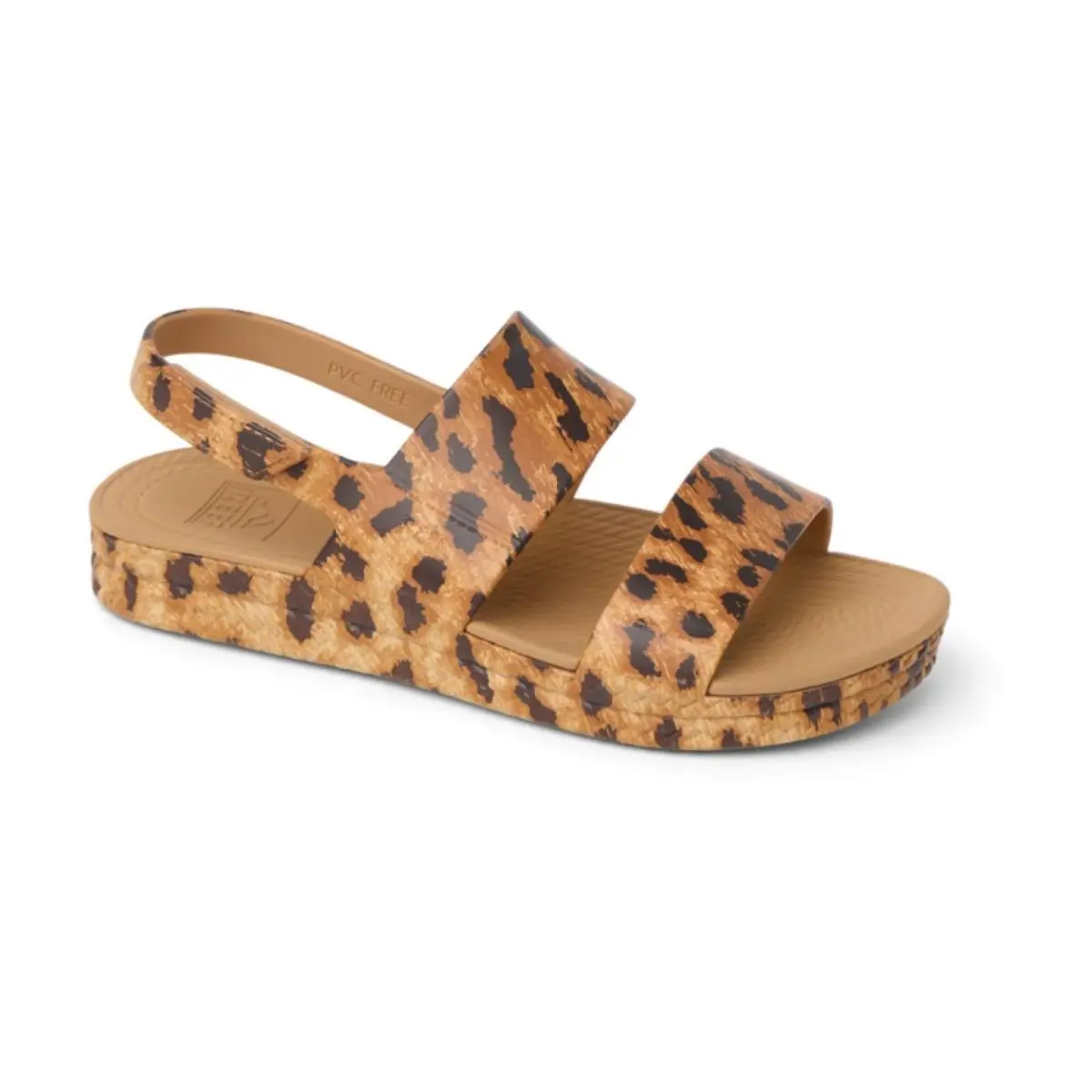 Reef Water Vista Women`s Beach Sandals Leopard - 11 Medium