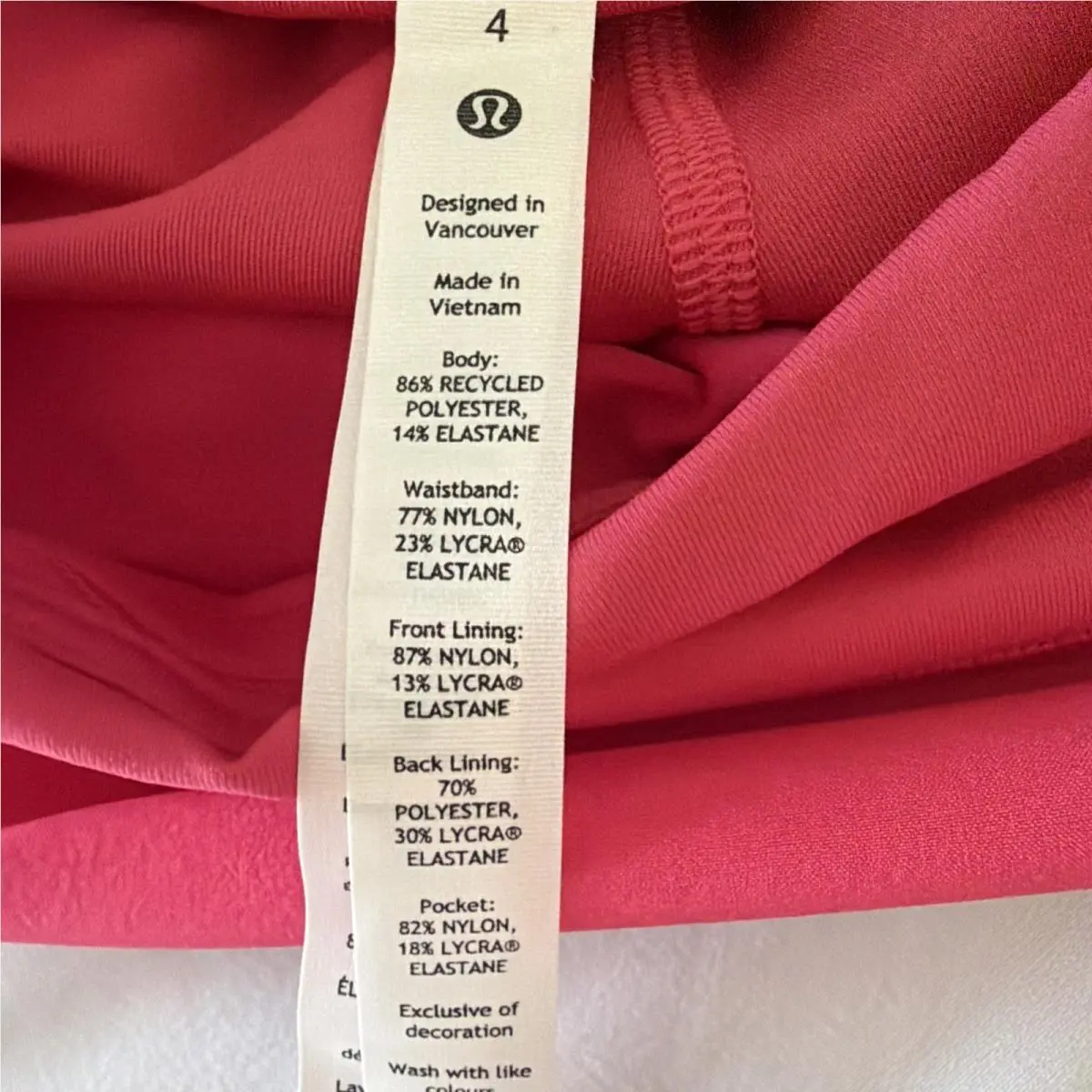 Lululemon clothing - Pink 7