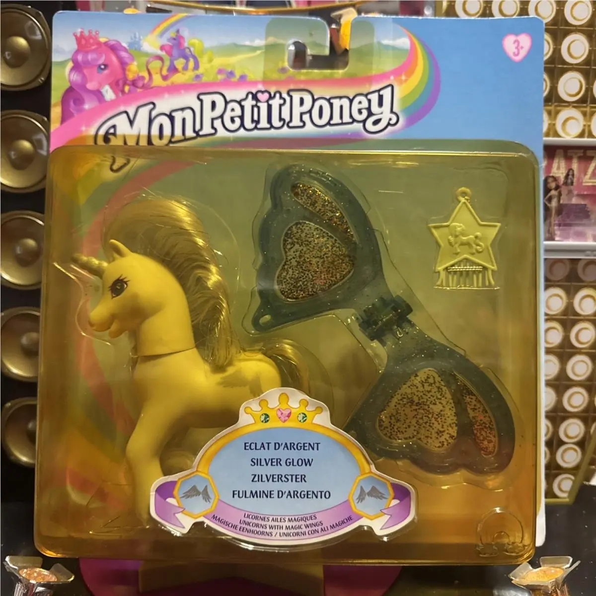 My Little Pony G2 Silver Glow Unicorn Unicorns with Magical Wings