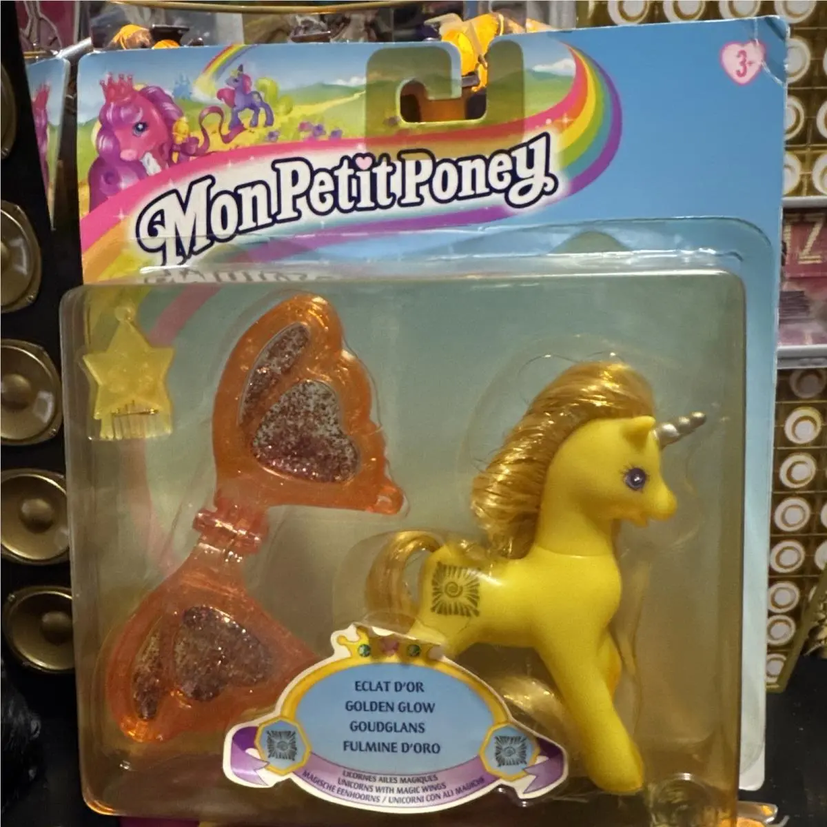 My Little Pony G2 Golden Glow II Unicorn Unicorns with Magical Wings