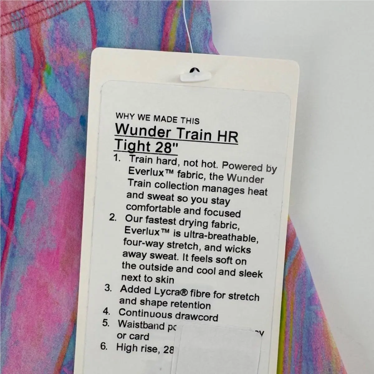 Lululemon clothing - Wunder Train HR Tight 28